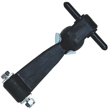 Heavy Duty Rubber Bonnet Clamp with Zinc Plated Fittings